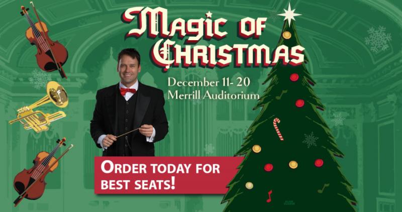 portland symphony, magic of christmas, bus trip, YMCA